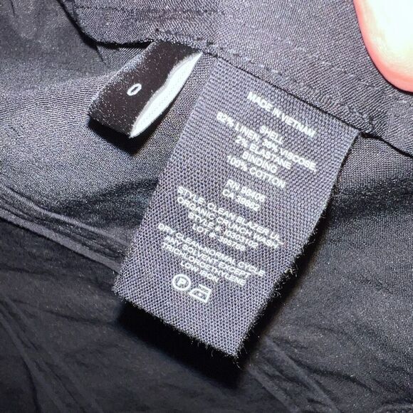 Theory Women’s Size 0 Organic Crunch Linen Clean Blazer in Black $395 - Picture 7 of 9